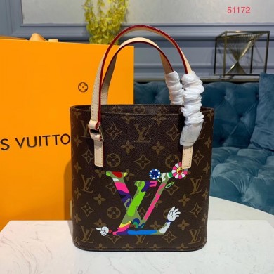 Replica Louis vuitton monogram canvas Tote Bag M51172 Flower JK1065ED66