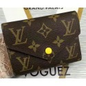 First-class Quality Louis Vuitton Monogram Canvas Victorine Wallet M62360 Yellow JK565xO55