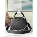 Louis Vuitton CAPUCINES MM M59209 black JK5977zd34