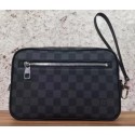 Louis Vuitton Damier Graphite Canvas KASAI CLUTCH N41664 JK2356fJ40