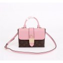 Louis vuitton LOCKY BB M43129 pink JK1351Av26