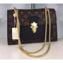 Louis Vuitton Monogram Canvas PALLAS CHAIN Bag M41731 Black JK2375Gh26