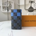 Louis vuitton Monogram Canvas Wallet A30120 Blue JK40MO84