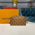 Louis vuitton original Monogram COSMETIC POUCH PM M52030 yellow JK1136fw56