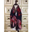 Louis Vuitton Scarves LV151102 Black JK3787zd34