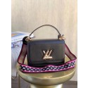 Replica Louis vuitton original TWIST MM M57050 black JK617ec82