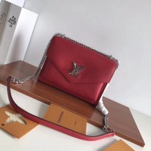 Fake Louis vuitton Original Leather Evening Bag Clutch Love Note MYLOCKME BB M51418 red JK1947RY48