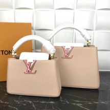 Louis Vuitton CAPUCINES MINI M99676 light pink JK467vm49