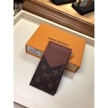 Louis Vuitton Monogram Canvas COIN CARD HOLDER M62914 JK381dV68