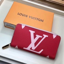 Louis Vuitton Original ZIPPY WALLET M67550 Rouge JK316Lp50