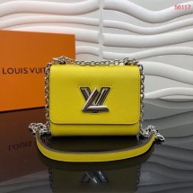 Replica Louis vuitton TWIST MINI M56117 yellow JK606aG44