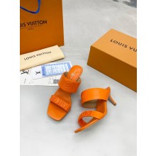 Fake Louis Vuitton slipper 91111-1 Heel 6.5CM JK1771ny77