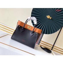 Knockoff Louis Vuitton Original ON MY SIDE M53824 black&brown JK703yN38