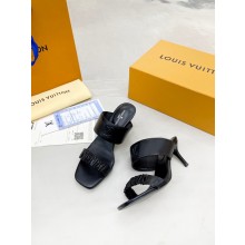 Knockoff Louis Vuitton slipper 91111-5 Heel 6.5CM JK1767Ez66