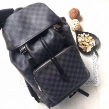 Louis Vuitton Damier Graphite Canvas ZACK BACKPACK N40005 JK2247pB23