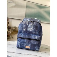 Louis Vuitton DISCOVERY BACKPACK N50060 Ocean Blue JK369gE29