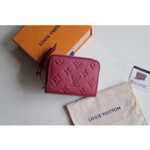 Louis Vuitton M80152 LV Clea Wallet in Pink Monogram Empreinte Leather  Replica sale online ,buy fake bag