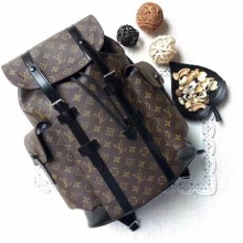 Louis Vuitton Monogram Macassar Canvas CHRISTOPHER PM M43735 JK2245Oq54