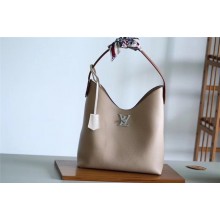 Louis vuitton original LOCKME HOBO M44330 Beige JK1416lk46