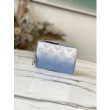 Shop Louis Vuitton MAHINA Iris Wallet (M60144, M60143, M60145