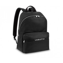 Replica Louis Vuitton Drawstring Backpack Monogram Gray-black M44940 BLV885