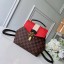 Imitation Louis vuitton hot springs backpack Original leather CLAPTON M42259 red JK1434Xr29