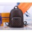 Knockoff Louis Vuitton Monogram Macassar coated canvas JOSH BACKPACK M45349 JK136Lg61