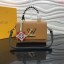 Louis vuitton original CRAFTY TWIST tote bag M56780 Caramel JK747EW67