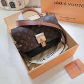 Fake Louis Vuitton Monogram Canvas Original Leather VAUGIRARD M44354 black JK1021tu77