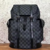 Louis Vuitton Damier Graphite Canvas CHRISTOPHER PM N41379 JK2284sY95