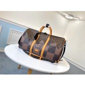 Louis vuitton KEEPALL BANDOULIERE 50 travel bag M40360 JK821Mn81