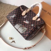 Louis Vuitton SPEEDY 30 BANDOULIERE M44401 brown JK1533gN72