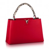 Luxury Louis Vuitton Capucines MM N91899 Rubis JK2479bE46